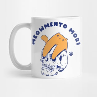 Memento Mori Cat Mug